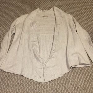 Cream cardigan